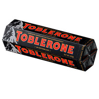 瑞士进口 Toblerone 瑞士三角黑巧克力含蜂蜜及巴旦木糖 糖果零食 组合装6*100g