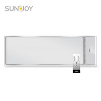 三竹（SUNJOY）阳光浴无线遥控远红外浴霸安装仅需8cm适配集成吊顶