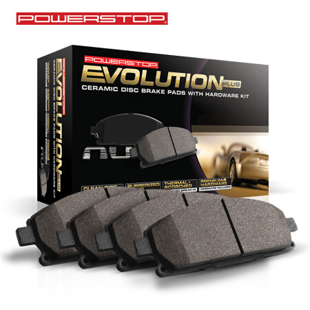 帕尔制动（POWERSTOP）陶瓷刹车片前片 适用捷豹XF/XJL/XKR/ 17-1448