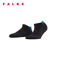 FALKE 德国鹰客 Relax Pads棉居家袜袜底防滑休闲室内低筒女袜 黑色black 39-42 46312-3000