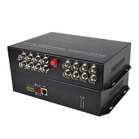 中科光电SCOPTO ZK-16V1D pro 桌面式数字视频光端机16路视频+1路485反向数据  单模单纤