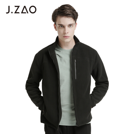 J.ZAO 京东京造 100004326053 男士摇粒绒外套