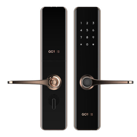 果加 指纹锁密码锁智能锁防盗门锁智能门锁电子锁木门室内门锁 F4