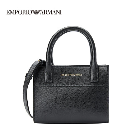 EMPORIO ARMANI 阿玛尼奢侈品19秋冬新款女士单肩背包 Y3A119-YSE2B BLACK-80001 U