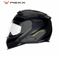 NEXX SX.100 MANTIK 亚洲版型 四季全盔 轻量复合材料电动摩托车头盔 黎明黑 XL