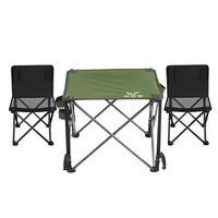 威野营（V-CAMP ）折叠椅扶手椅钓鱼椅便携式休闲椅户外写生椅 两椅一桌
