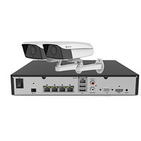 海康威视萤石监控套装 6T硬盘2路摄像头 500万星光级套装 POE供电 50米红外夜视 IP67防水防尘 C5HC+X5S 4路
