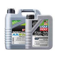 力魔（LIQUI MOLY）德国原装进口 特技AA全合成机油 5W-20 SN 汽车用品 (4L+1L)装