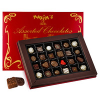 马克西姆比利时进口手工花式巧克力节日礼盒 24粒213克装