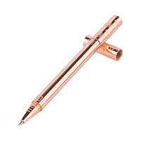 天色 如意棒黄铜笔创意定制刻字笔金属中性笔礼盒装/签字笔 玫瑰金TS-5615