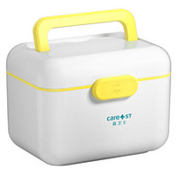 嘉卫士(Care1st) 婴儿童家用医药箱北欧风格药箱多功能急救箱药品收纳盒宝宝药箱小号家庭收纳套装白色