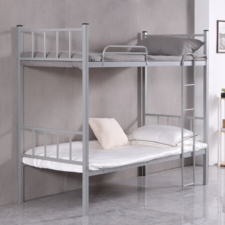 奈高 NG钢制双层床宿舍上下铺员工高低铁床铺公寓铁架子床学生双人床含床板