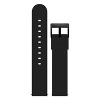 NOERDEN 牛丁 智能手表 精钢扣针穿戴20mm宽硅胶表带 炫酷黑（适配LIFE2，LIFE2+，MATE2）