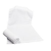 名品居 MINGPINJU  白色毛巾 150g 宾馆酒店浴室毛巾 34*75CM 可定制logo 10条装