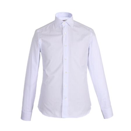 CANALI 康纳利 男士19春夏新款 白色棉质长袖衬衫 X18 GD01572 001 42码