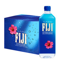 斐泉（fiji）原装进口 天然矿泉水 1L*12瓶 整箱 （海外版）