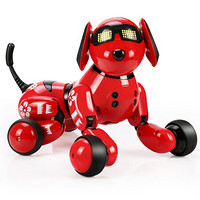 实丰旺仔小六（红色）智能机器狗儿童早教智能机器人玩具学习机语音对话跳舞遥控机器人