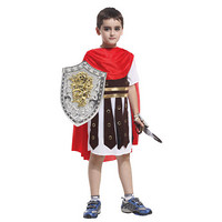 捷昇（JIESHENG）万圣节儿童服装cosplay幼儿园舞台演出服将军衣服套装 4-6岁M码