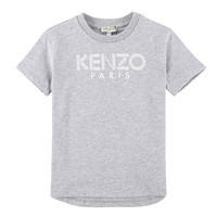 KENZO KIDS 高田贤三 奢侈品童装 男童灰色棉质T恤 KN10648 25 2A/2岁/86cm