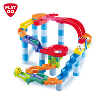 PLAYGO贝乐高 益智玩具 积木男孩子玩具女孩城市拼装大颗粒儿童力宝宝轨道玩具 9346