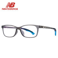 NEWBALANCE新百伦儿童眼镜框 新款儿童镜男女款近视眼镜防滑运动眼镜灰色眼镜架 NB09126Z-C02-50mm