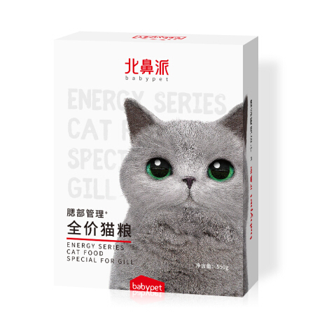 BabyPet北鼻派 猫粮全价通用天然成猫粮英短美短猫粮增肥发腮550g