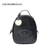 EMPORIO ARMANI 阿玛尼奢侈品19秋冬新款女士双肩背包 Y3L036-YH18A BLACK-80001 U