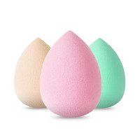 玻儿（populart）精灵美妆蛋一个 颜色随机 干湿两用 不吃粉 粉扑 海绵蛋