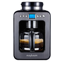 maybaum五月树M380商用家用全自动智能滴漏式24小时预约美式磨豆咖啡机灰色