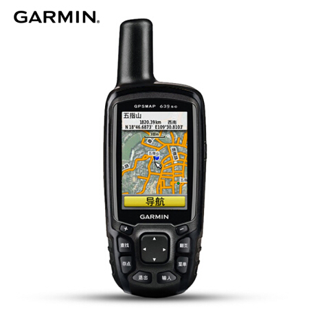 佳明 GARMIN  MAP 639SC手持GPS测量测绘采集地图导航三轴电子罗盘北斗定位拍照智能通知手电筒