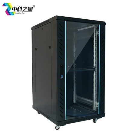 中科之星 Z1.6822网络机柜22U服务器机柜19英寸小型机柜1.2米 交换机/UPS/弱电/屏蔽机柜 功放机柜