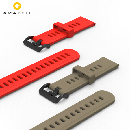 Amazfit 氟橡胶表带 岩石灰 22mm