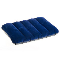 INTEX 68672充气枕头植绒旅行枕头户外枕 I型条纹午休枕垫