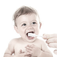 然雅(ONYA) 婴儿口腔清洁器新生儿乳牙宝宝牙刷幼儿洗舌苔纱布神器0-1-2-3岁 30支装