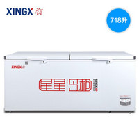 星星（XINGX）718升商用大容量卧式冷柜 机械温控冷藏冷冻单温大冰柜BD/BC-718G