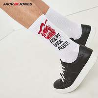 Jack Jones 杰克琼斯 21931Q513 男士迪士尼合作款唐老鸭图案中筒袜子