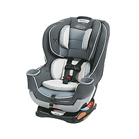 graco/葛萊 兒童汽車安全座椅 0-7歲Extend2Fit 灰色雙向安裝坐躺調節式 LATCH接口