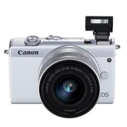 canon 佳能 eos m200 aps-c画幅 微单相机 白色