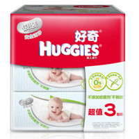 好奇Huggies 银装湿巾 80抽*3包