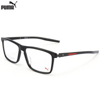 彪马(PUMA)眼镜框男 镜架 透明镜片黑色镜框PU0257O 001 56mm