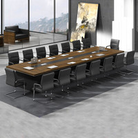 佐盛现代简约会议桌洽谈桌员工培训桌长条桌办公桌 6.0米*1.6米