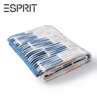 ESPRIT 埃斯普利特 毯子 午睡休闲毛毯 经典法莱绒毯子 盖毯毛巾被 水滴纹毯 150*230cm