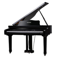 皇玛（HUANGMA)  钢琴 HD-W120 三角钢琴 多媒体 专业演奏 黑色