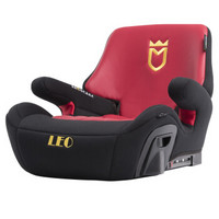 安默凯尔汽车儿童安全座椅增高垫3-12岁isofix硬接口宝宝简易便携式车载安全坐垫法拉利红