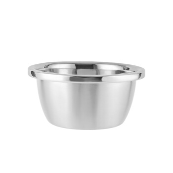 凡益 不锈钢盆子套装厨房家用加厚洗菜沥水篮汤盆(24cm）