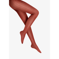 Wolford/沃尔福特女Striped Snake条纹款蛇型紧身连裤袜 14754 8820红黑色 L