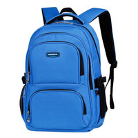 爱迪生（Edison）书包 超轻减负透气初高中学生双肩包男防水大容量旅行背包 310-5 天蓝色升级版