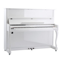 皇玛（HUANGMA） 电钢琴HD-L123专业初学钢琴钢琴 立式钢琴 专业级家用立式 白色