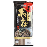 日本进口 揖保之泷Kanesu 日式故乡风味粗黑荞麦面 320g