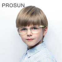 保圣（PROSUN）儿童眼镜框2019新品轻盈舒适防滑男女童眼镜架 近视眼镜PD5017 A70深蓝